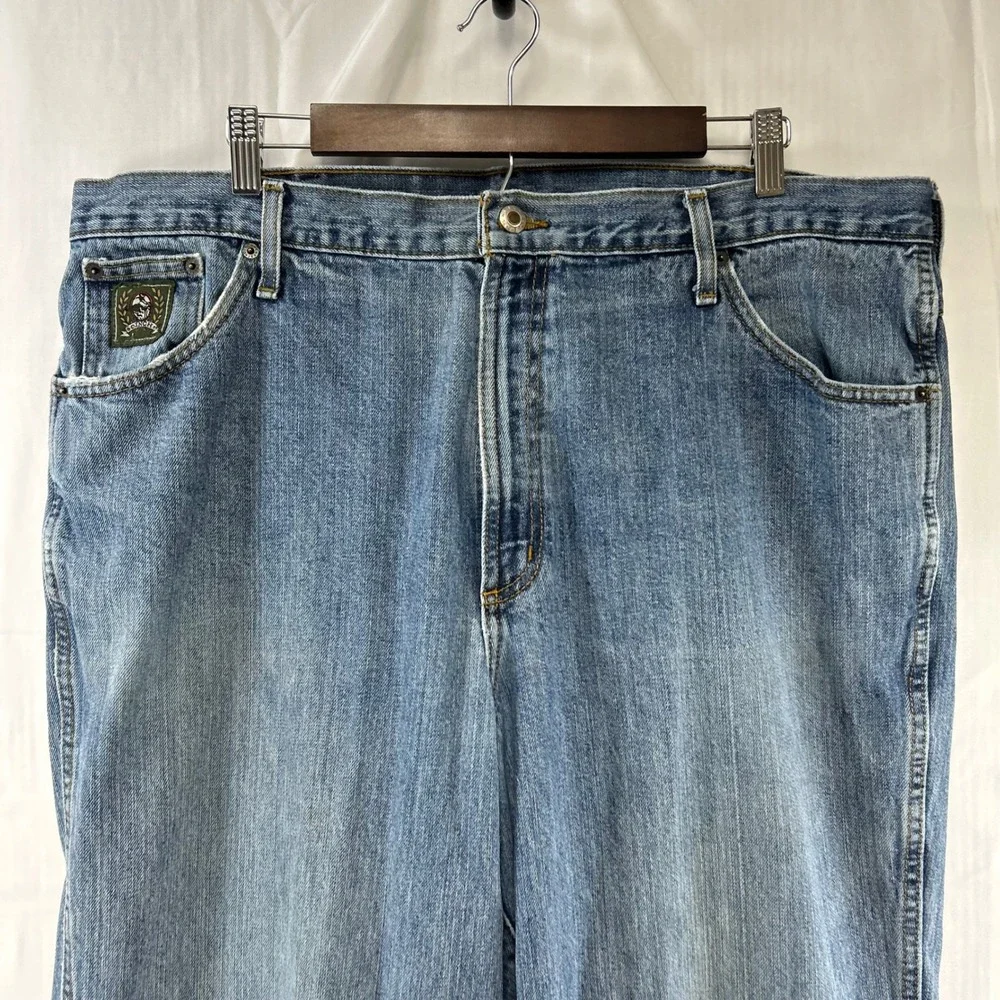 Cinch Jeans Mens 42x38 Blue Medium Wash Straight Leg Western MB90530002